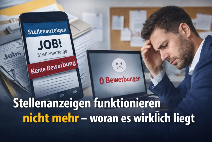 Stellenanzeigen funktionieren nicht mehr